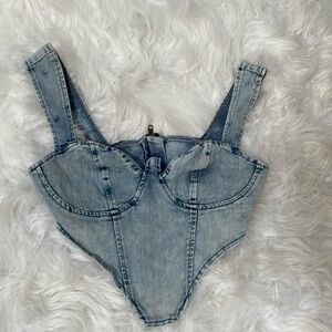 Jeans style top
